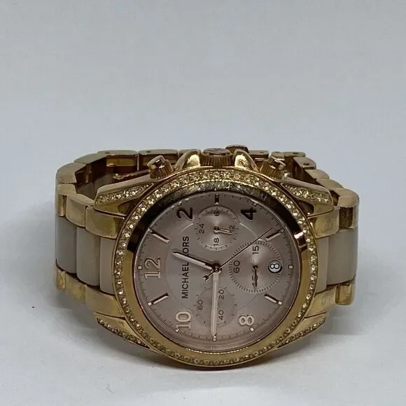 Michael Kors Blair MK5943 Women's Stainless Steel Analog Dial Quartz Watch UC805 - Picture 7 of 12